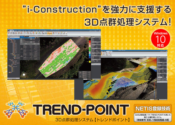 TREND-POINTの画面